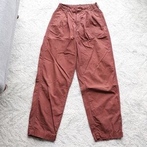 Rust Colored Cotton Pants